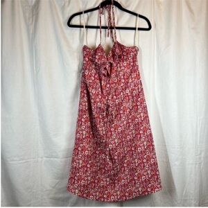 Liberty of London x Target ditsy floral ruffle halter sundress kitschy retro